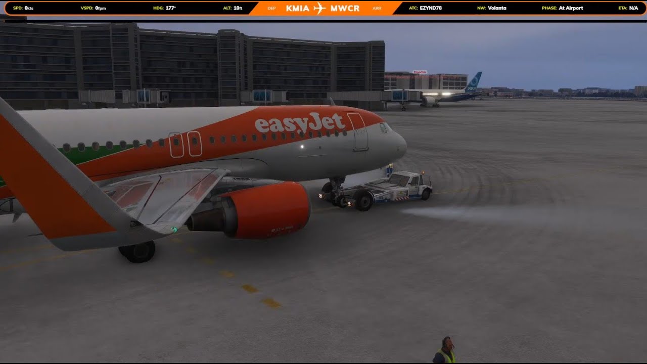 Coop from California to Cayman | Fullflight A320 Fenix Fs2024
