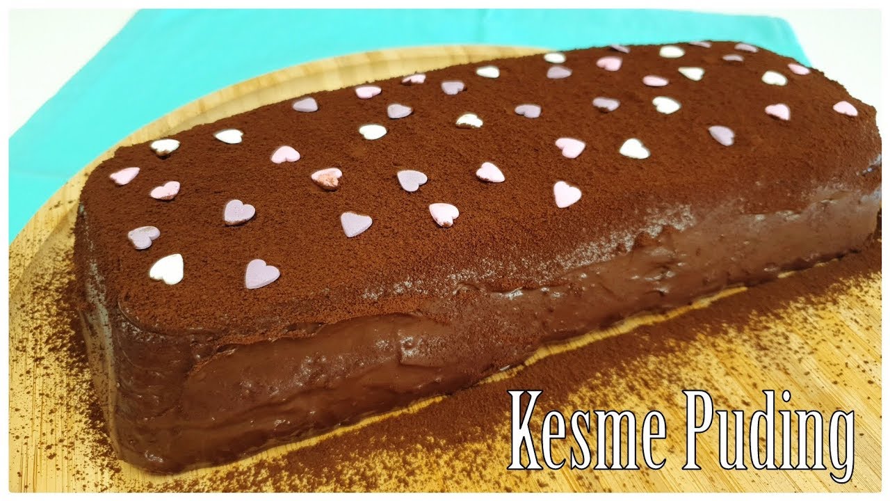 kim bir dilim çikolata ister! nefis kesme puding/tatlı tarifleri/Figen Ararat
