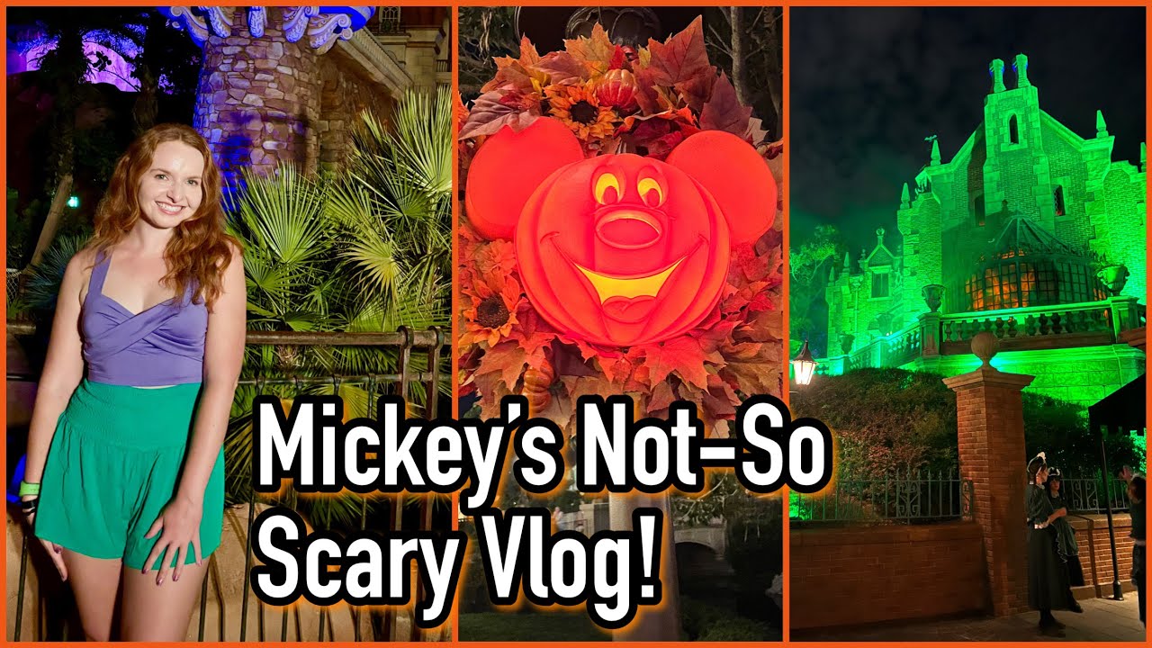 Can’t believe we did this at Mickey's Not So Scary Halloween Party 2023 | Candy Challenge