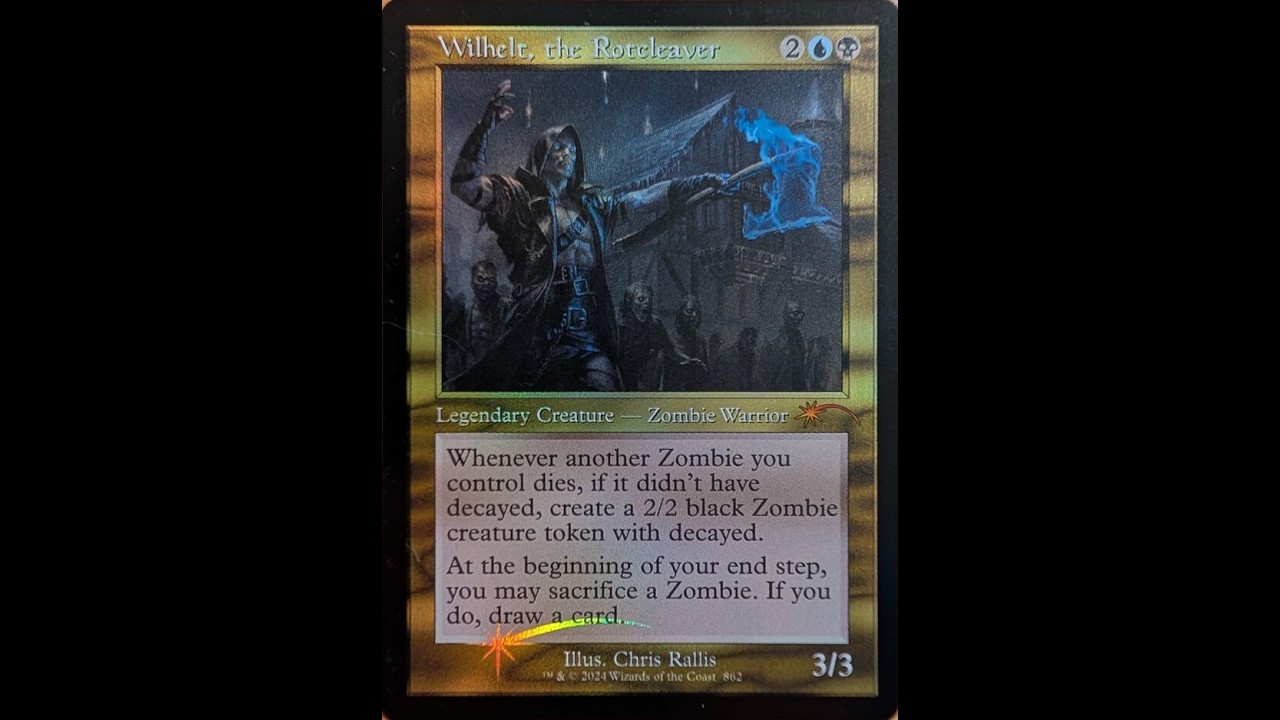MTG Commander/EDH Deck Tech - Wilhelt, the Rotcleaver Zombie Aristocrats