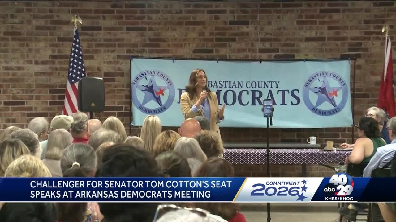 Shoffner speaks to group in Fort Smith
