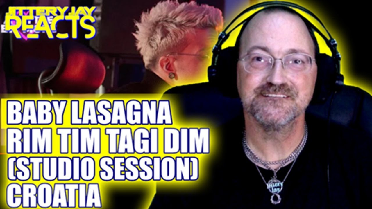 Baby Lasagna - Rim Tim Tagi Dim (Studio Session) - Croatia 🇭🇷   #EurovisionALBM #reaction