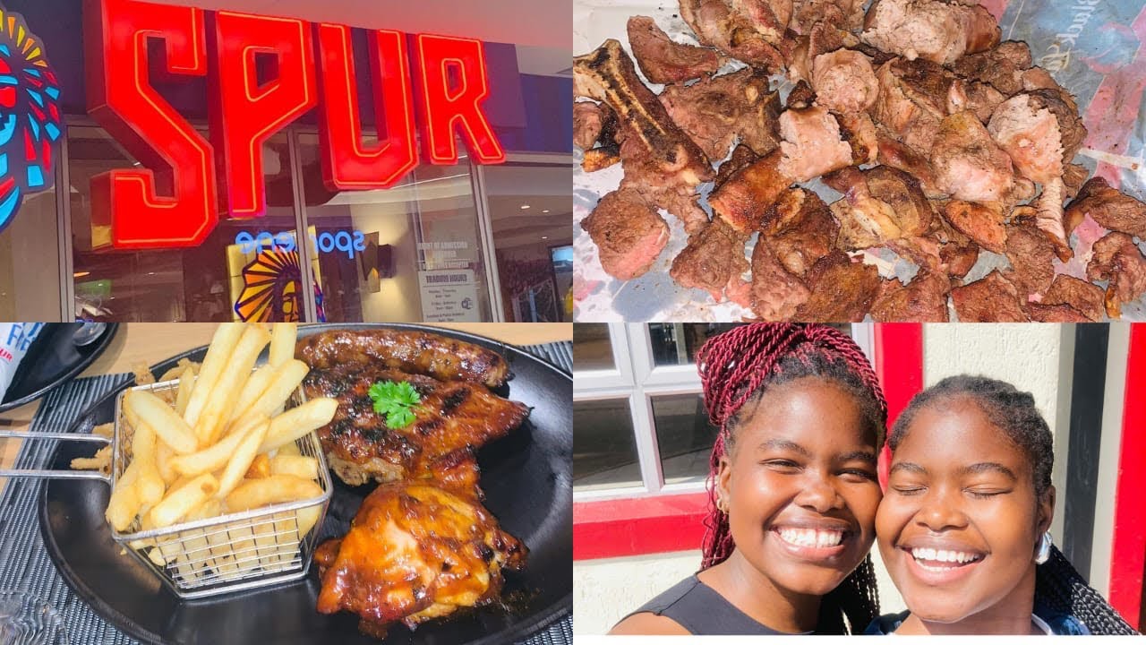 Few days in my life 🎀🫧braai & solo Spur date 🥩❤️