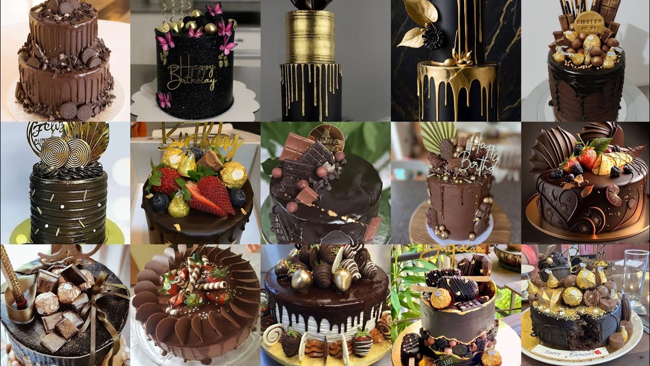 🎉Birthday Cake Designs🍰 Chocolate🍫Cake Design🎂Cake Decoration Ideas for Birthday#chocolate #birthday