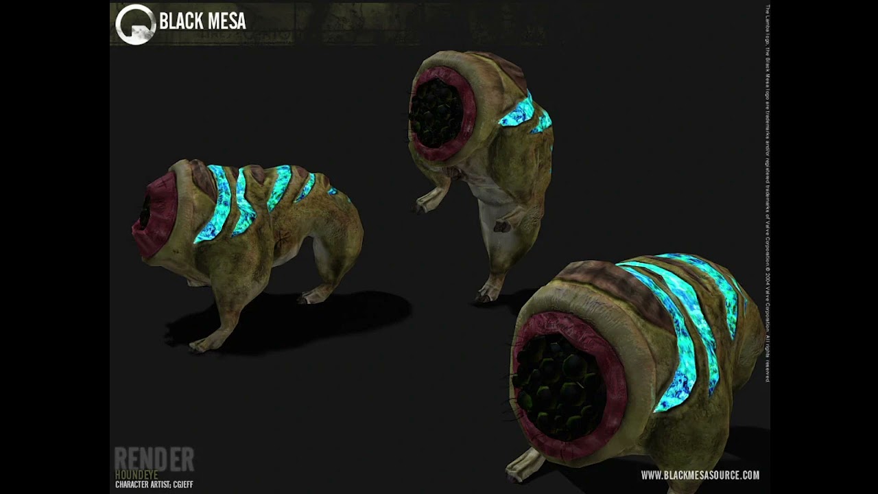 Black Mesa - Houndeye Sounds