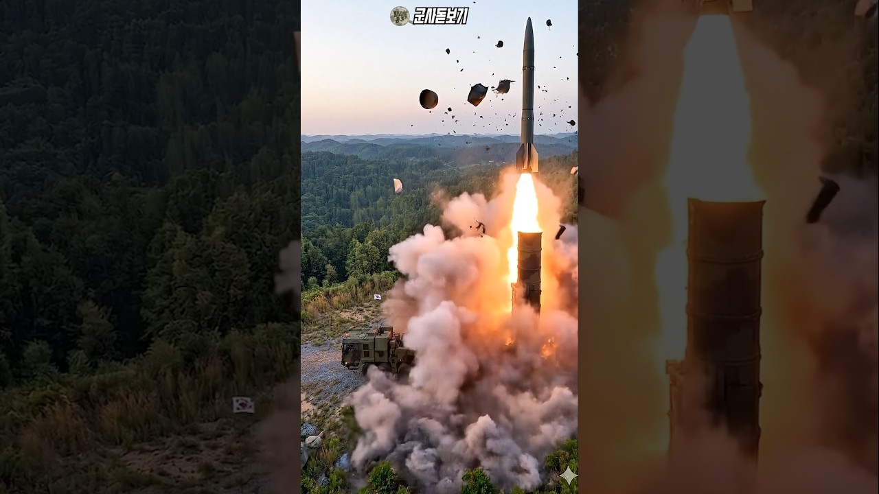 현무-5 미사일이 발사되면 벌어지는 실제 상황ㄷㄷ