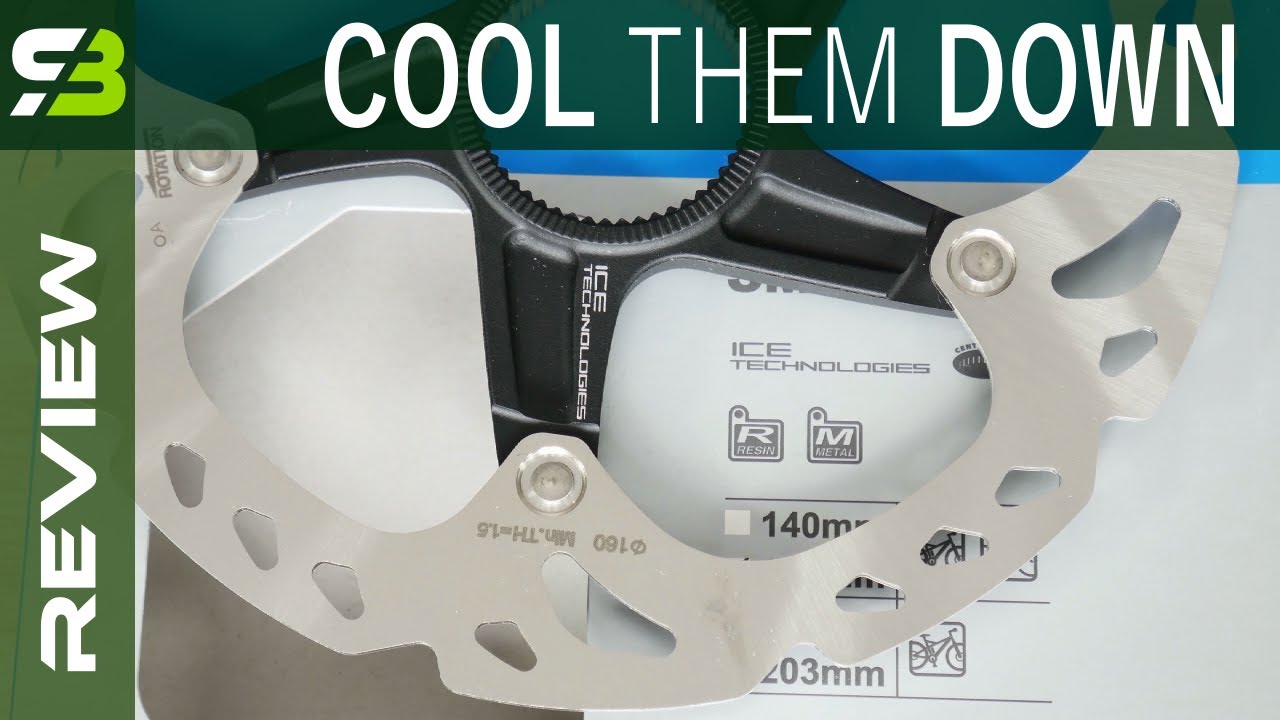 Bicycle Disc Brakes - How To Prevent Overheating. Ice Technologies, Pads With Fins...