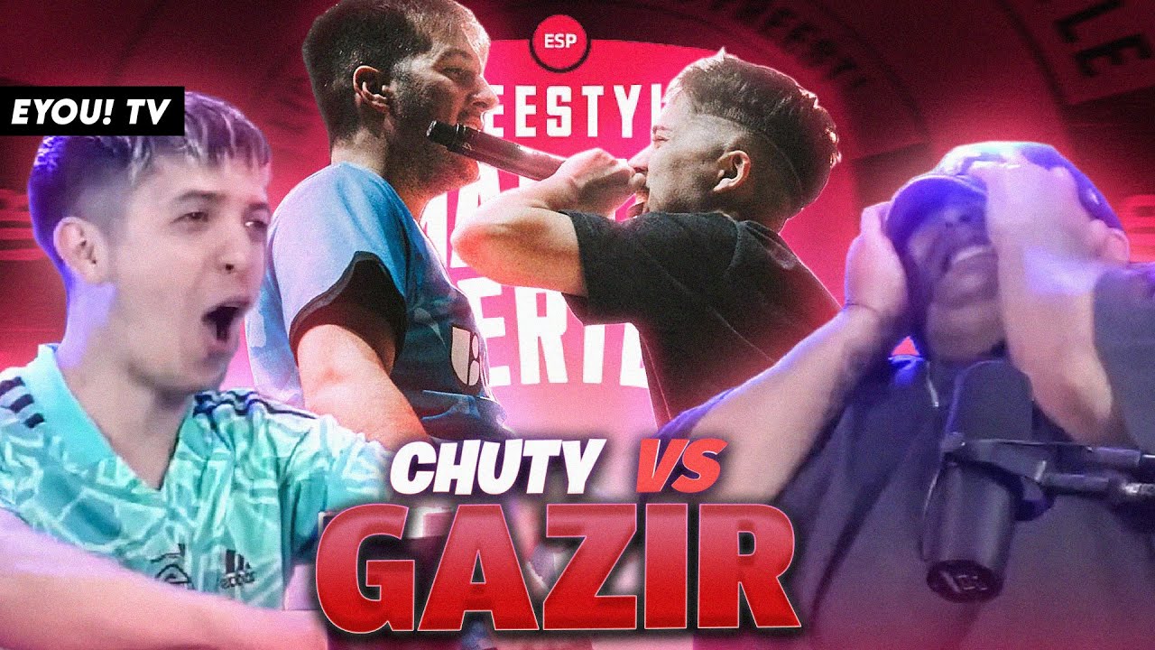 ¡LA MEJOR BATALLA DE LA HISTORIA DE FMS! - CHUTY vs GAZIR - FMS Esp - EYOU TV
