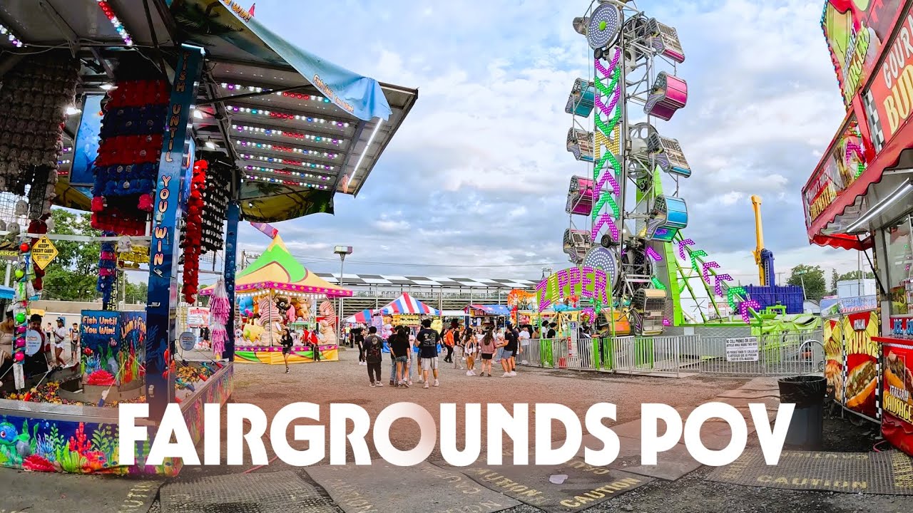 Orange County Fair 2025 | New York | POV | Walk Through