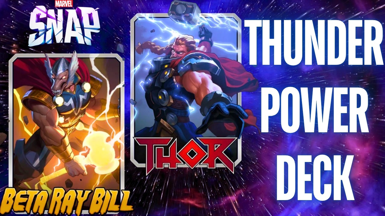 Hammer your opponents with this Thunder deck in Marvel Snap