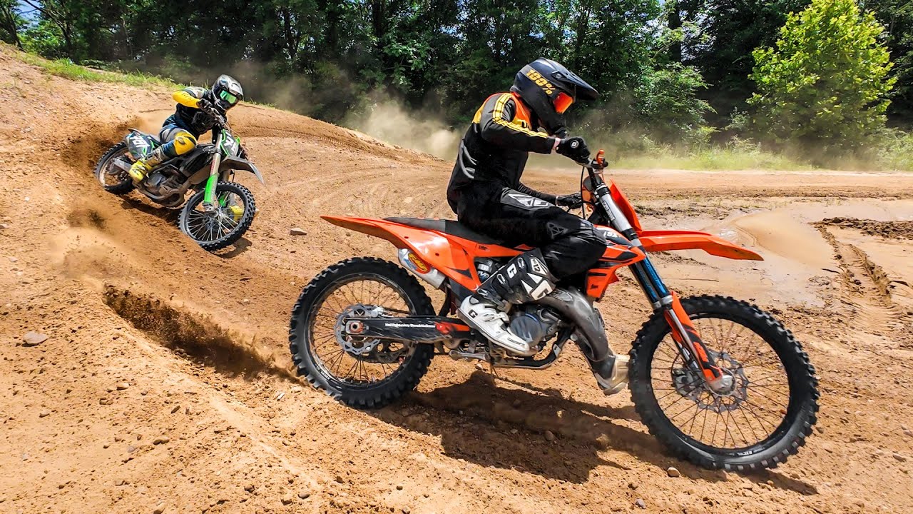 KTM150SX против KX250F