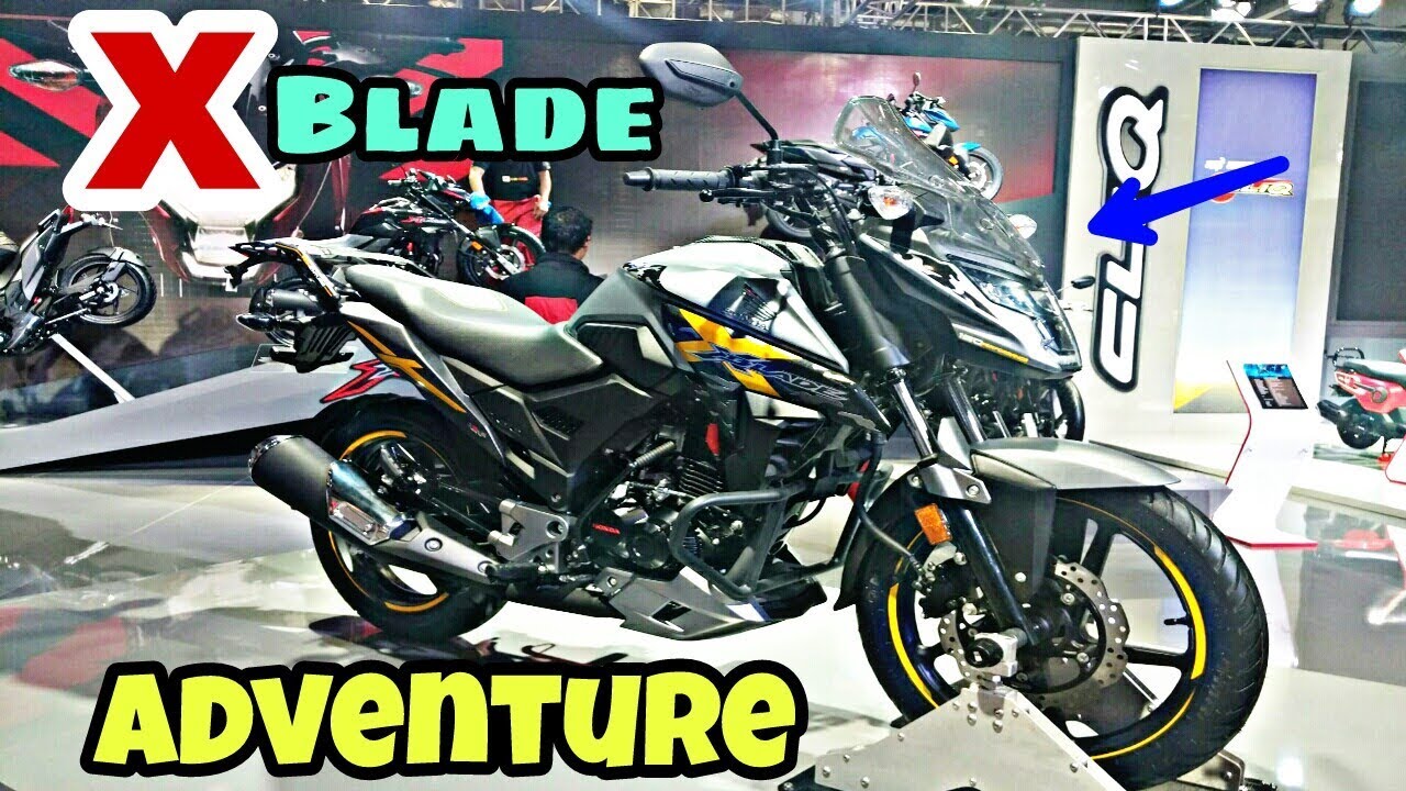 Honda Xblade Adventure Series Bike Walk Around Video In Hindi @Auto Expo 2018