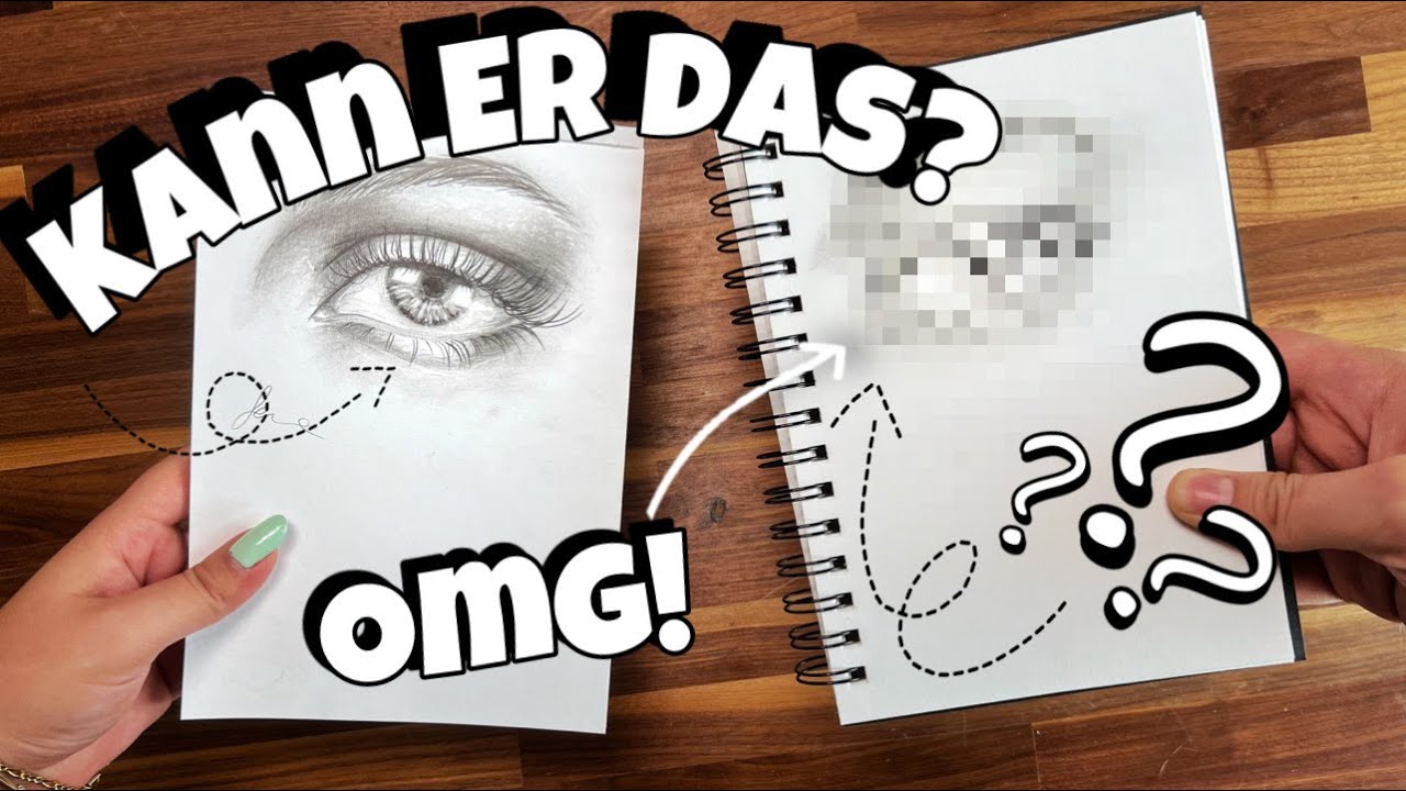 Mein BOYFRIEND lernt ZEICHNEN! 😱