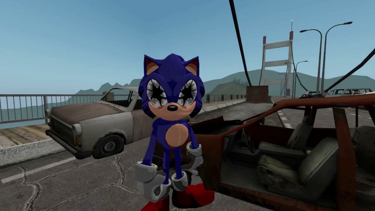 [Sonic.exe/SFM] Lord X and EXE on the bridge