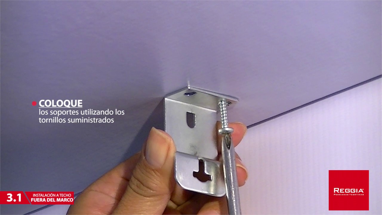 C&oacute;mo instalar tu Nueva Cortina Enrollable con Cenefa
