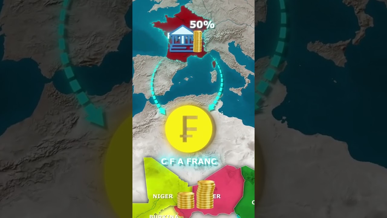 does France still make billion of dollars from its African colonies? #facts #history  #map #france