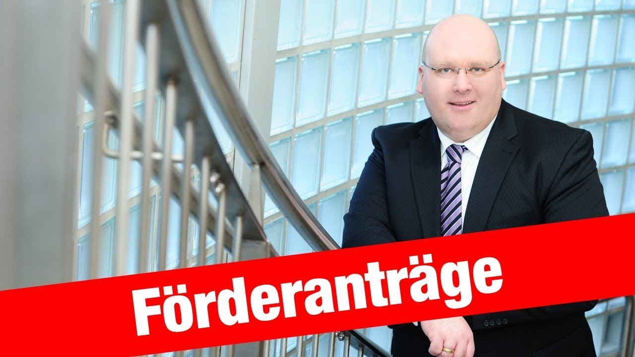 F&ouml;rderantrag stellen - Wie und wo geht das?
