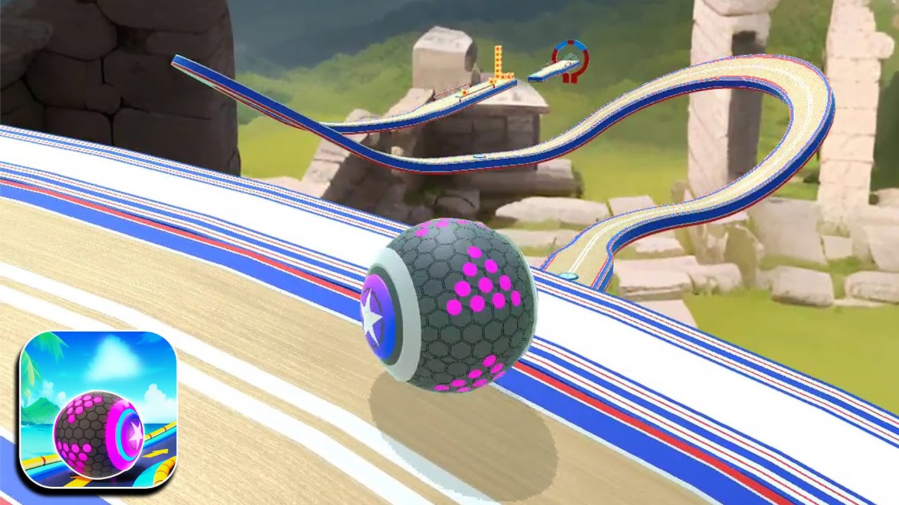 Adventure Rolling Ball Race 3D Speedrun Gameplay Level 1