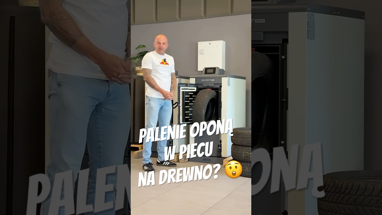 Czy w piecu zgazowującym drewno można palić oponami? Sprawdzamy!