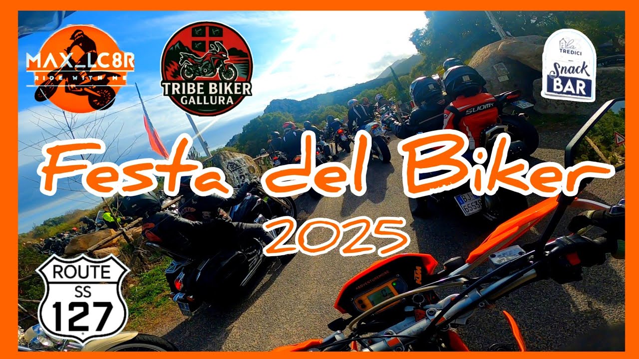 Festa del Biker 2025 : Snack Bar la 13, Telti, Monti, Berchidda,Tenute Aini.