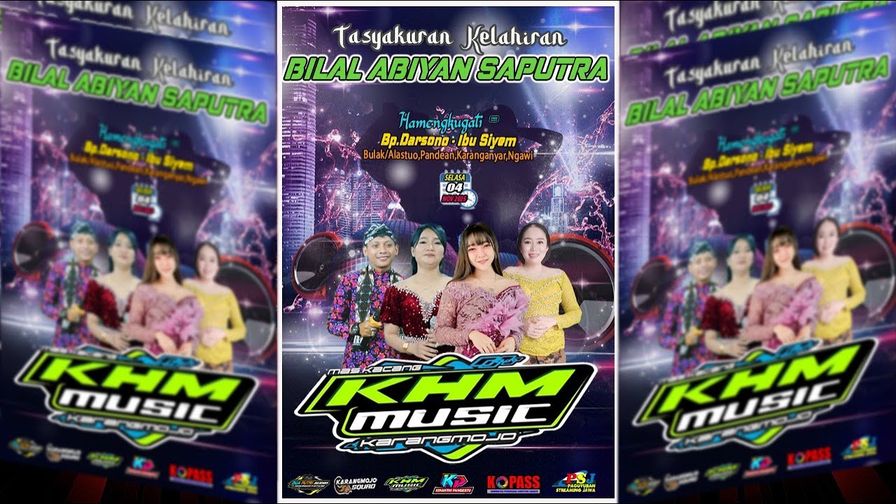 🔴Live Campursari KHM MUSIC || DUA PUTRI Audio || KP Pro HD || Bulak/Alastuo,04 Nopember 2025