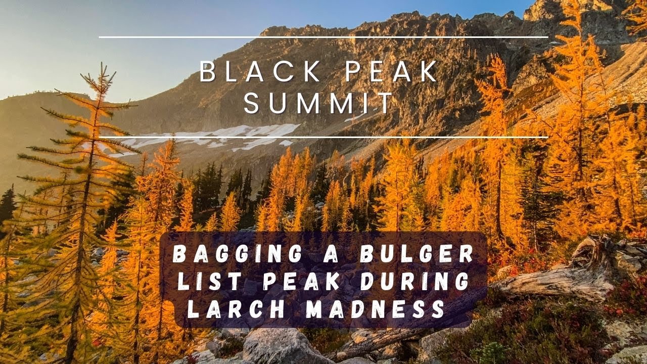 Black Peak in Washington |  Climbing Black Peak During Fall in Washington - Simply Breathtaking