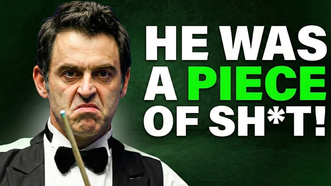 10 Players Who HATE Ronnie O'Sullivan!
