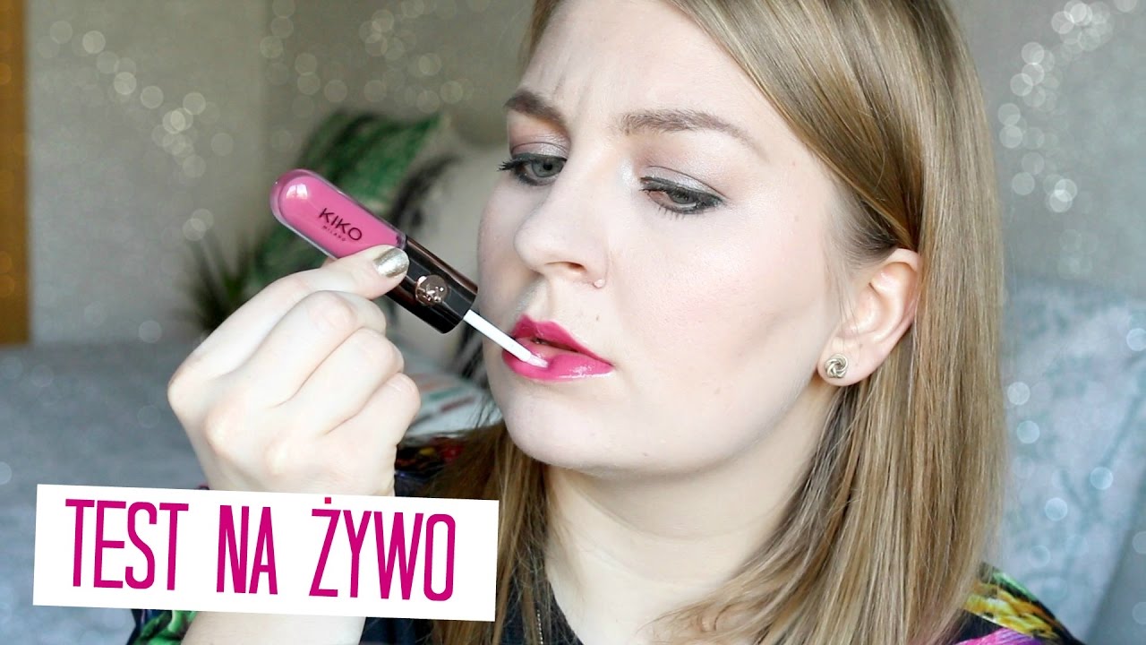 TEST: EKSKLUZYWNY KOREKTOR WIBO II SUPER TRWAŁA POMADKA KIKO