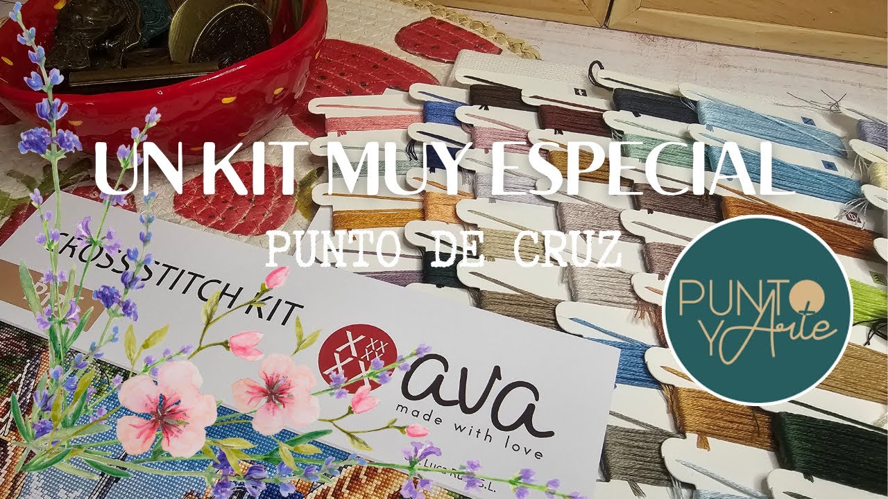 ⚜️【PUNTO DE CRUZ】🧵Desde París con amor de 【AVA CROSS STITCH】#puntodecruz #crossstitch