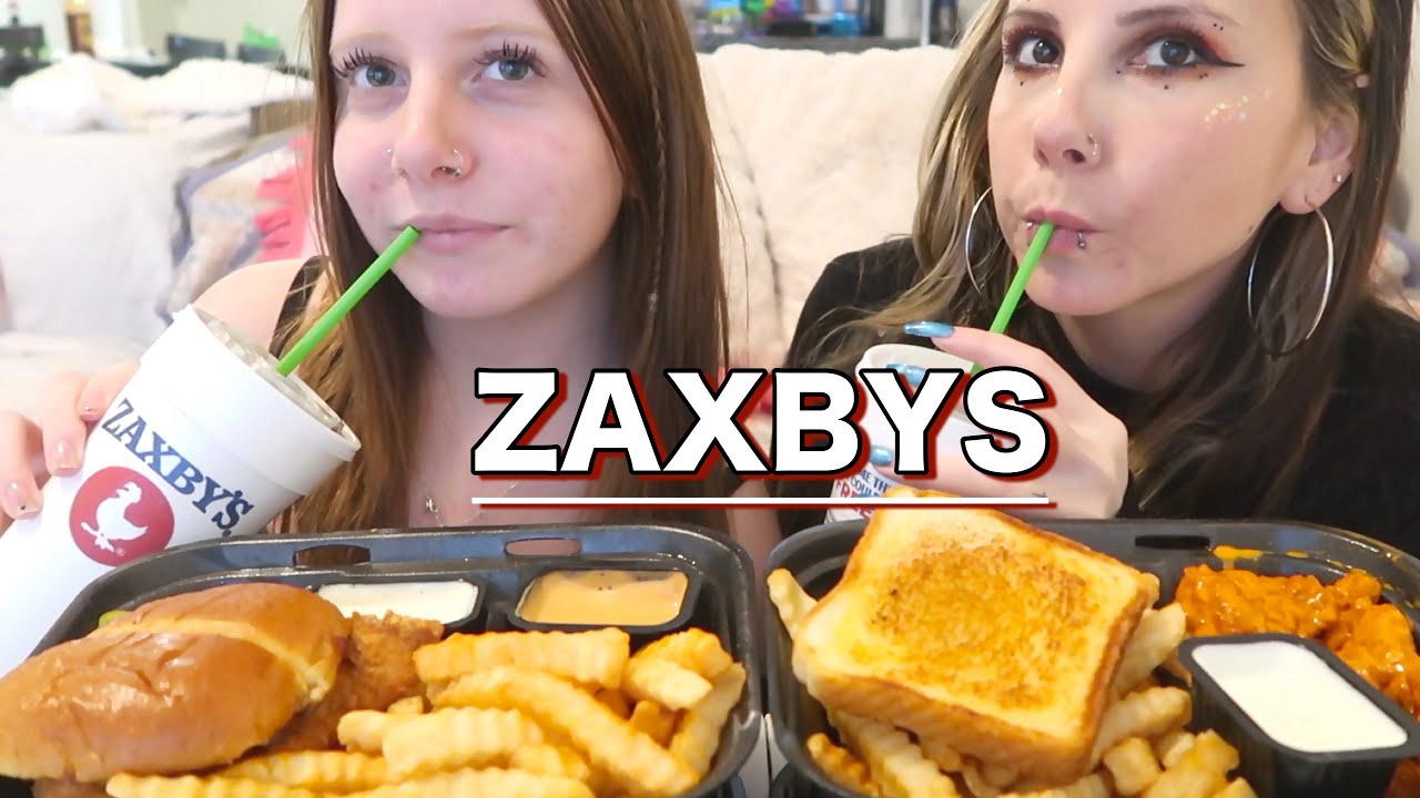 ZAXBYS MUKBANG **FIRST TIME** @L3ahMariee0