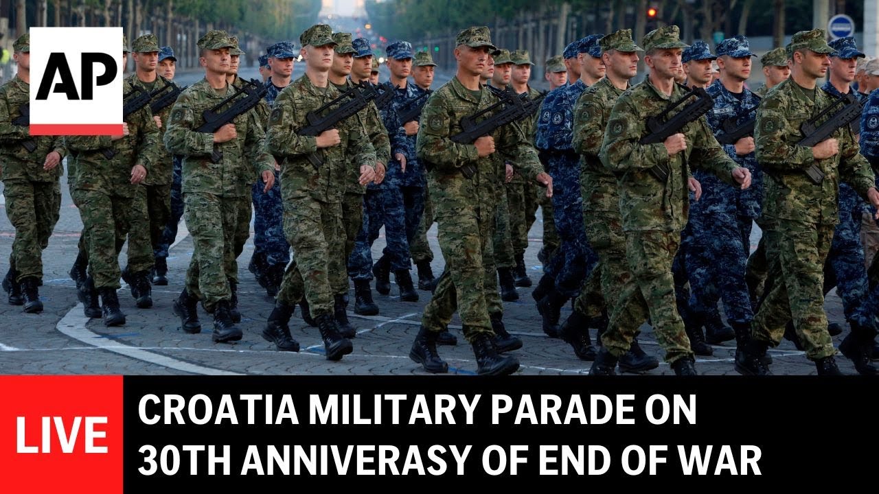 LIVE: Croatia military parade on 30th anniversary of end of war