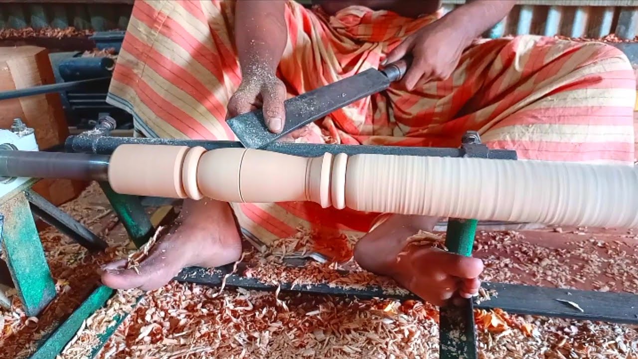 how to making wooden dressing table leg design - Wood work every day (Part=69)