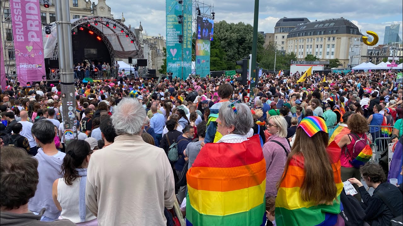 Brussels Pride 2025: Sfeerbeelden