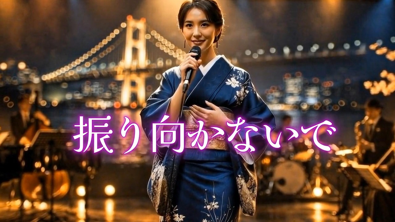 振り向かないで｜東京の夜景とともに贈る演歌ステージ