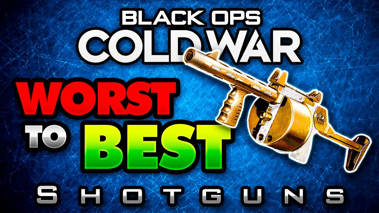 WORST to BEST SHOTGUNS in Black Ops Cold War!