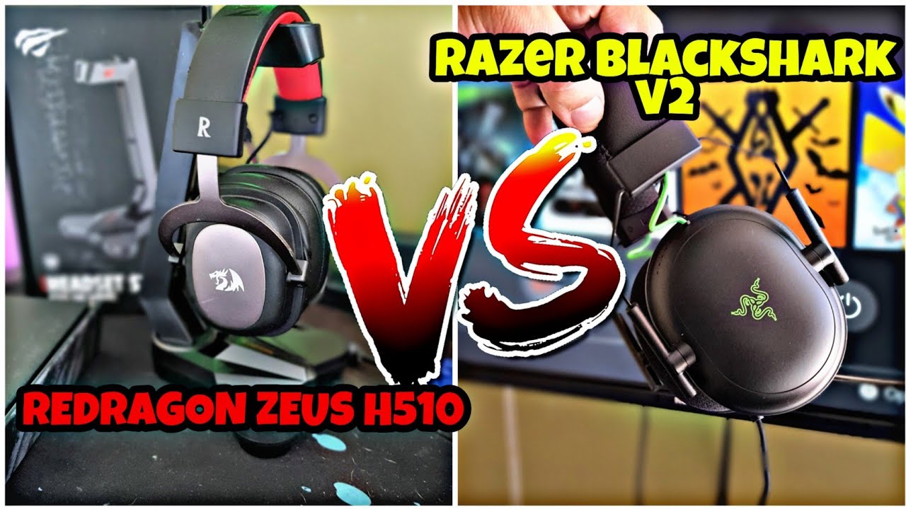 REDRAGON ZEUS H510 vs RAZER BLACKSHARK V2  | Test de Microfono | Prueba definitiva
