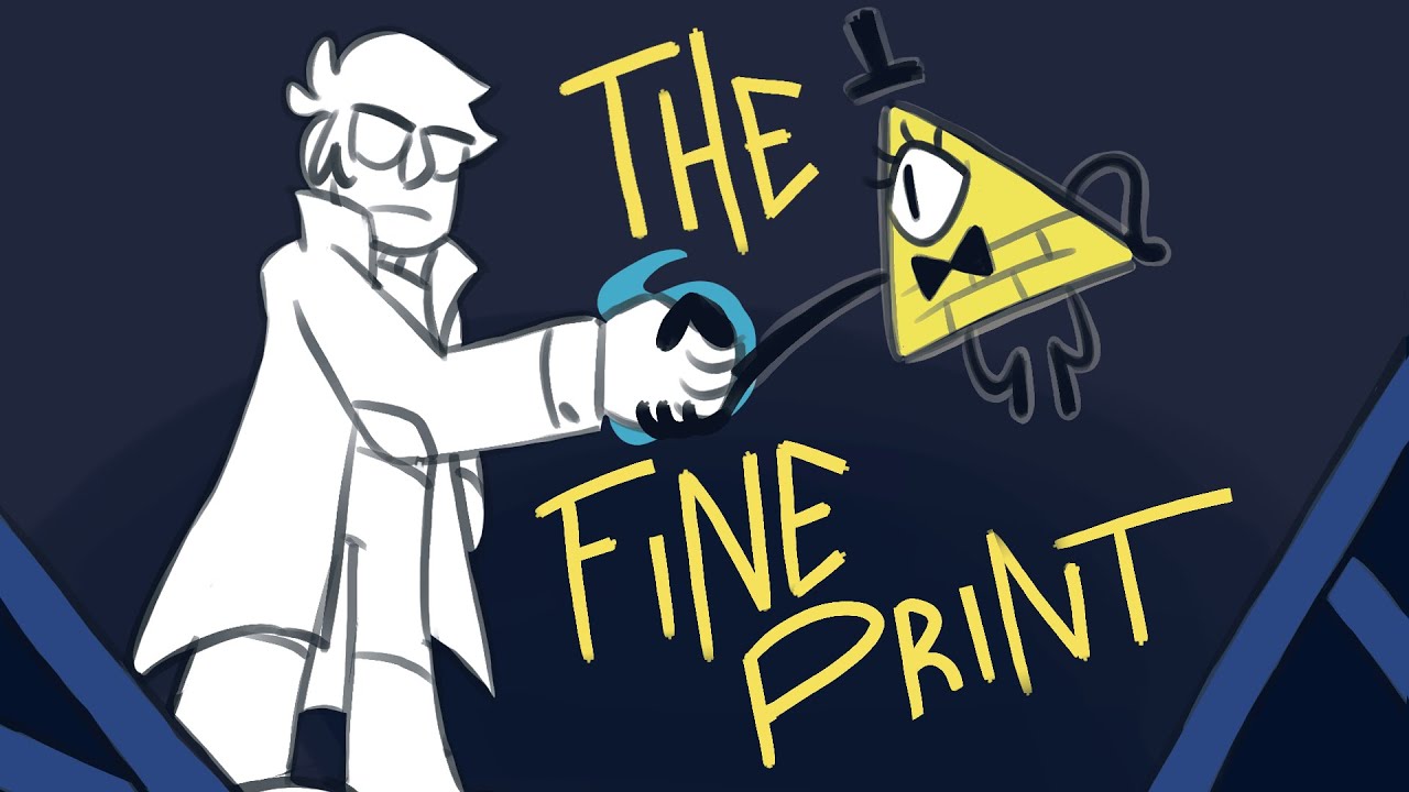THE FINE PRINT / Billford / Gravity Falls / Animatic