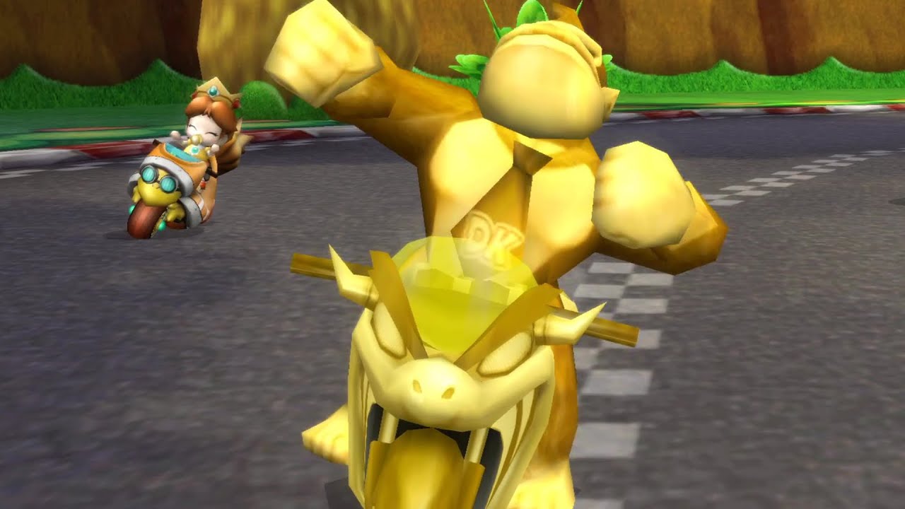Golden Donkey Kong in Mario Kart Wii