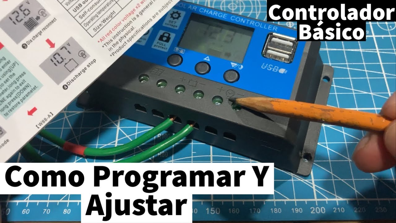 UNBOXING Controlador De Carga Solar Basico