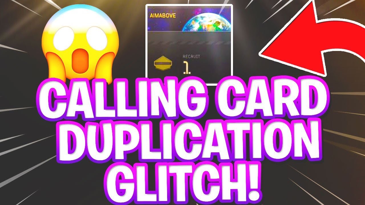 BLACK OPS 4 NEW WORKING CALLING CARD DUPLICATION GLITCH YOU ONLY NEED ONE CONTROLLER (EASY TUTORIAL)
