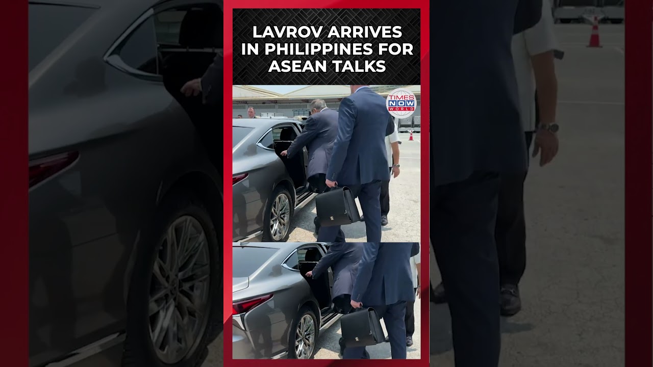 WATCH: Russia's Lavrov Arrives In Manila For ASEAN Meetings | ASEAN Talks 2026 | Times Now World