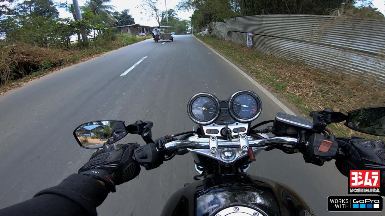 HONDA CB400 HYPERVTEC SPEC 1 x YOSHIMURA FULL TITANIUM EXHAUST | DRT SOLO RUN