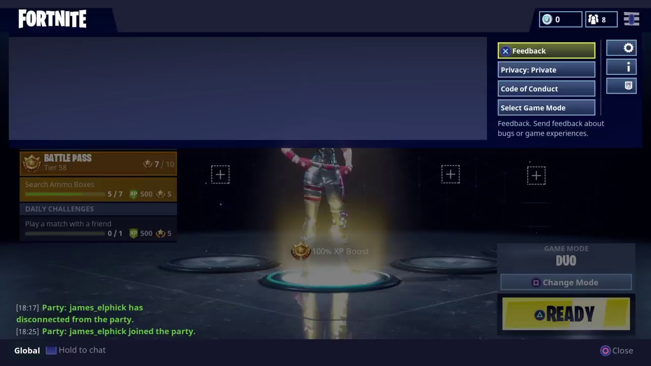 Fortnite BR duo w/ James Elphick