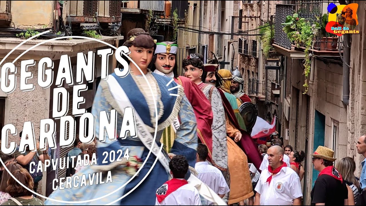 Gegants de Cardona - Cercavila Capvuitada 2024