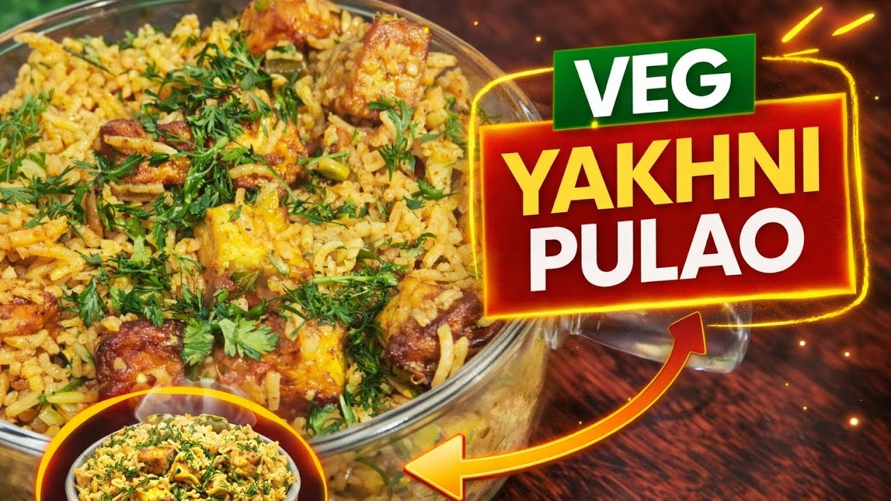 👉 “Ghar Ki Khushboo Wala Veg Yakhni Pulao ❤️ | Simple Aur Tasty Recipe”#food #desikhana #yakhnipulaw