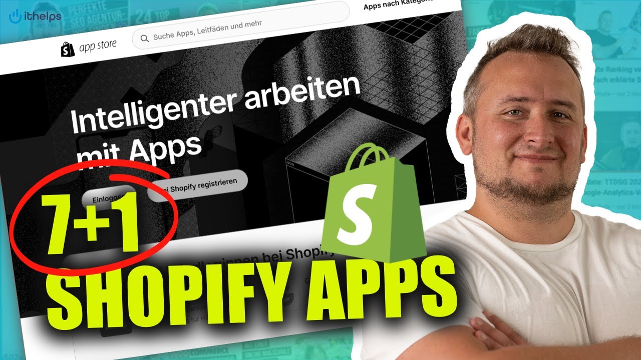7 unverzichtbare Shopify-Apps ✅ (H&ouml;here Ums&auml;tze und mehr Kontrolle!)