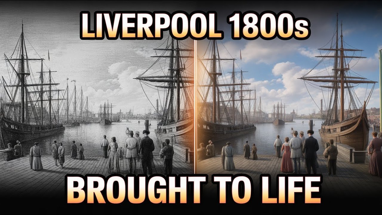 What Early 19th Century Liverpool REALLY Looked Like | AI Historical Reconstruction