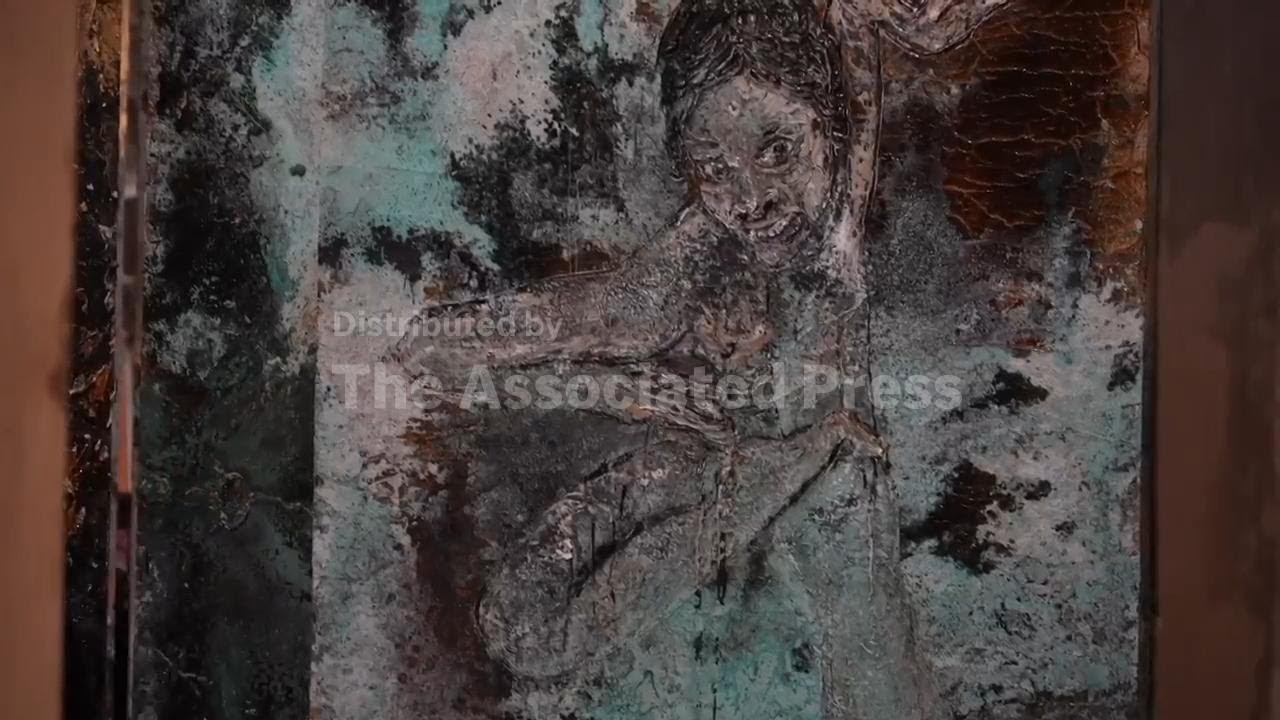 Artist honors forgotten female alchemists with monumental exhibition in war-scarred Milan ballroom