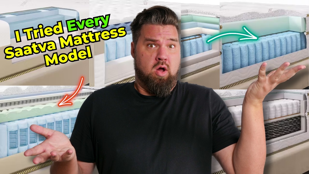 Saatva Mattresses Review 2025 - We Compare Every Model! (NEW!!)
