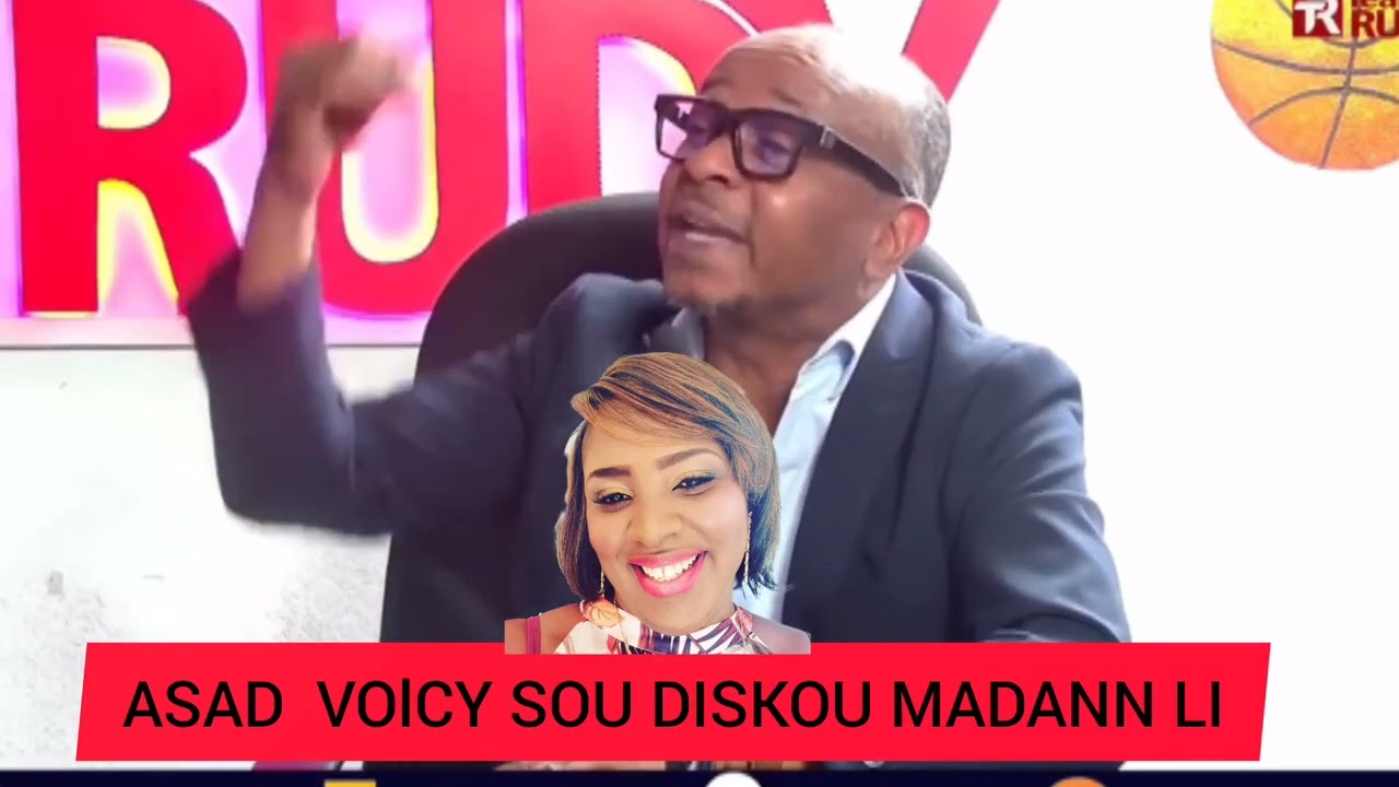   jounalis Asad volcy sou koze diskou Madame Sandra Paulemond minis planifikasyon an ,diskou a trike